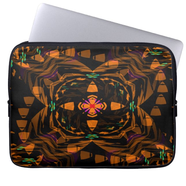 Celtic Fleurs.... Laptopschutzhülle (Vorderseite)