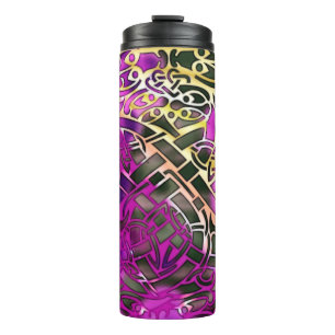 Celtic Folk Graphic 3 Thermosbecher