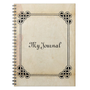 Celtic Frame Antique Journal Notizblock