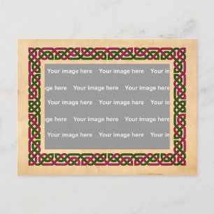 Celtic Frame Postcard Postkarte