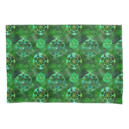 Celtic Galaxy Mandalases Boho Chic Sacred Geometry Kissenbezug