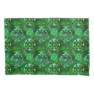 Celtic Galaxy Mandalases Boho Chic Sacred Geometry Kissenbezug