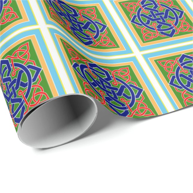 Celtic Galway Geschenkpapier (Rolleneckpunkt)