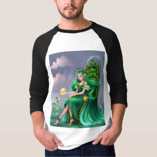 Celtic Goddess of Luck - St. Patrick's Day Fantasy T-Shirt