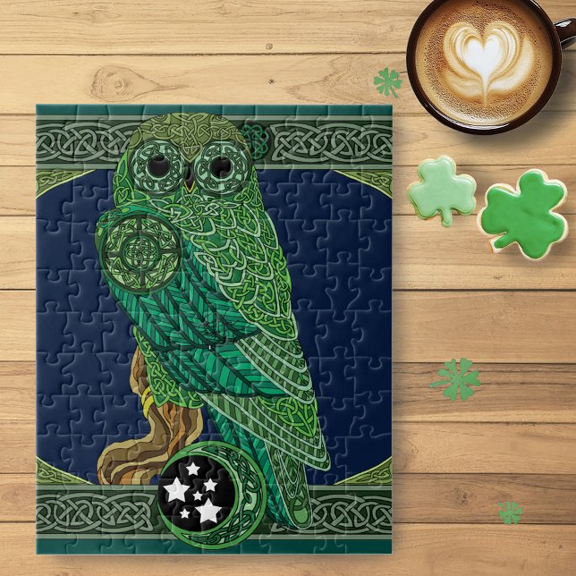 Celtic Green Owl (Von Creator hochgeladen)