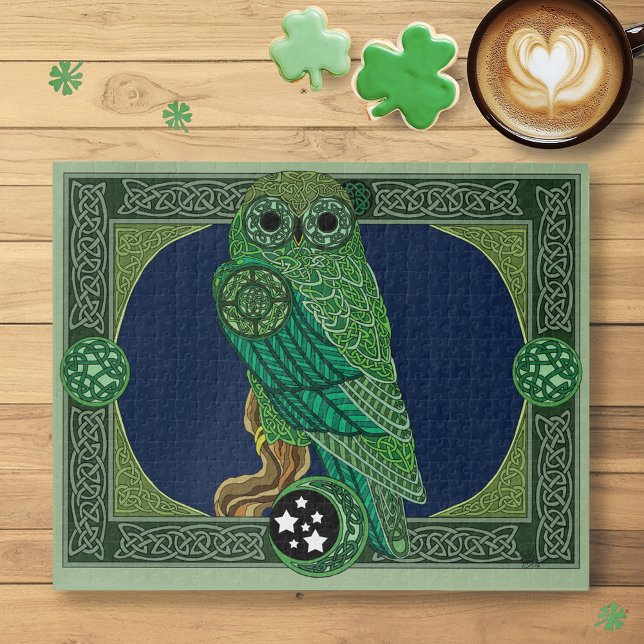 Celtic Green Owl (Von Creator hochgeladen)