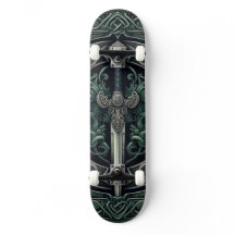 Celtic Green und Silver Sword
