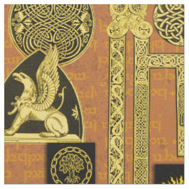 Celtic Gryphon und Kells Stoff