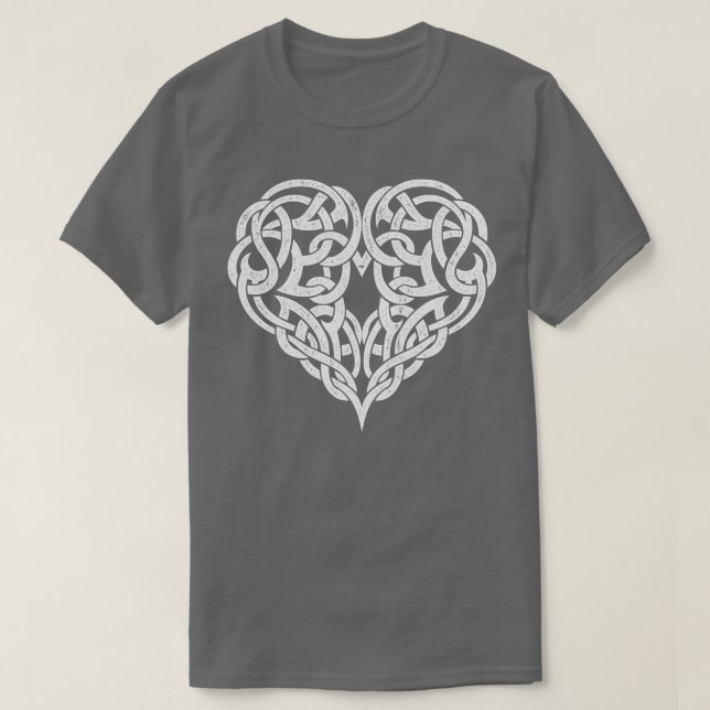Celtic Heart Knot Tattoo T-Shirt (Design vorne)