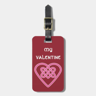 Celtic Heart Luggage Tag Gepäckanhänger