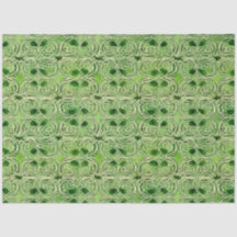 Celtic Irish Green and Gold Verziert Patches 2