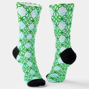 Celtic Kariert Knot Socken