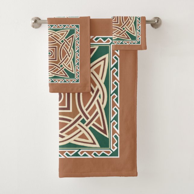 Celtic Kells Badhandtuch Set (Insitu)
