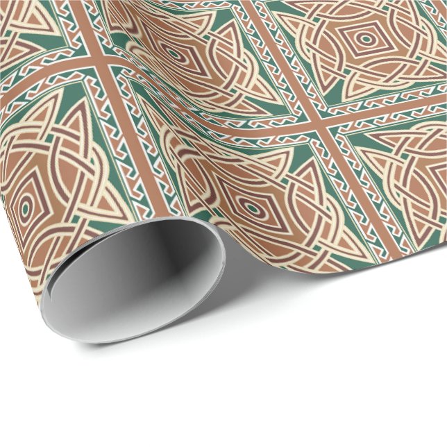 Celtic Kells Geschenkpapier (Rolleneckpunkt)