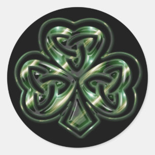 Celtic Kleeblatt Design 2 Sticker