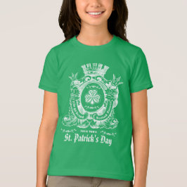 Celtic Kleeblatt Wappen St. Patrick's Day T-Shirt