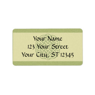 Celtic Knot Adressaufkleber