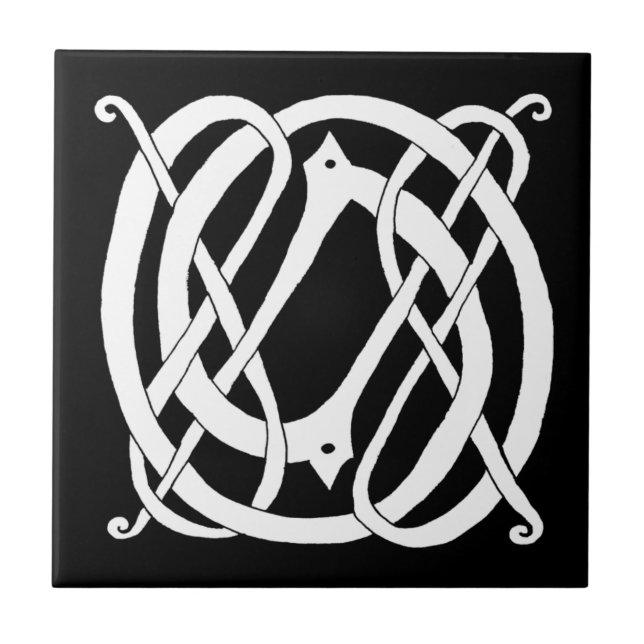 Celtic Knot Animal Fliese (Vorderseite)