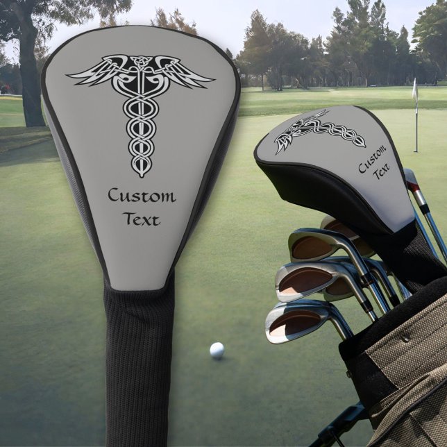 Celtic Knot Caduceus Golf Headcover (Von Creator hochgeladen)