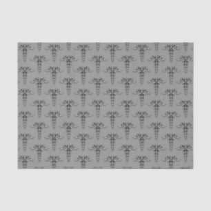 Celtic Knot Caduceus Pattern Seidenpapier
