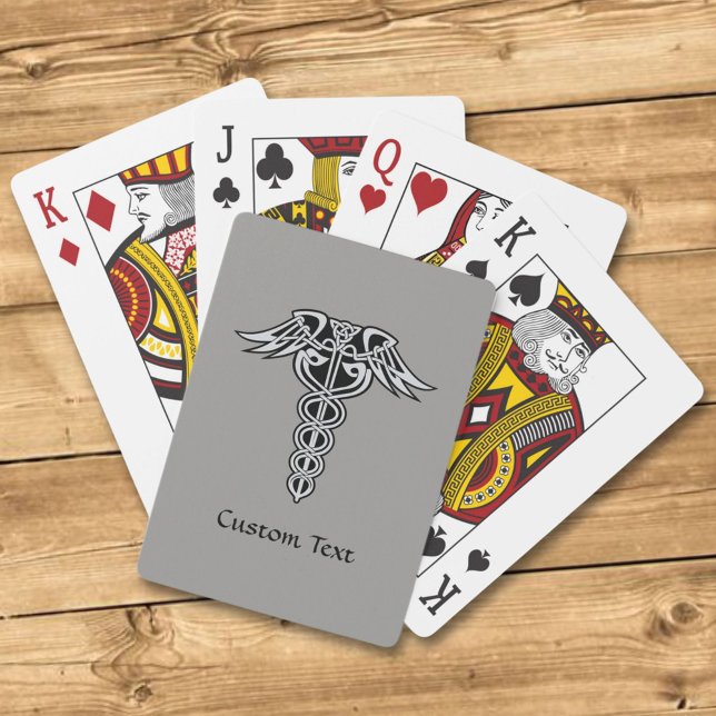 Celtic Knot Caduceus Spielkarten (Von Creator hochgeladen)
