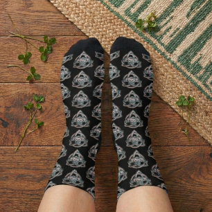Celtic Knot Claddagh Athletic Crew Socks Socken