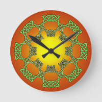 Celtic Knot Clock