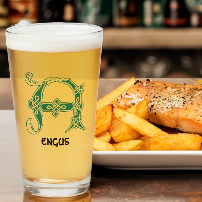 Celtic Knot Decorative Hauptstadt A des 16. Jahrhu Glas (Von Creator hochgeladen)