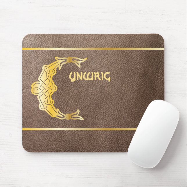Celtic Knot Decorative Hauptstadt C Mousepad (Mit Mouse)