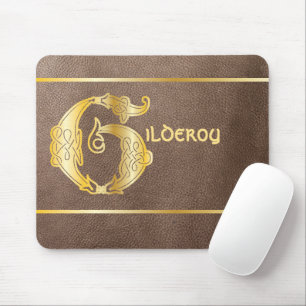 Celtic Knot Decorative Hauptstadt G Mousepad