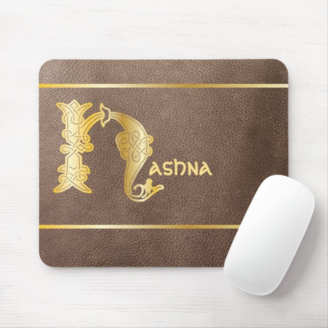 Celtic Knot Decorative Hauptstadt H Mousepad (Mit Mouse)