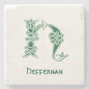 Celtic Knot Decorative Hauptstadt H Steinuntersetzer