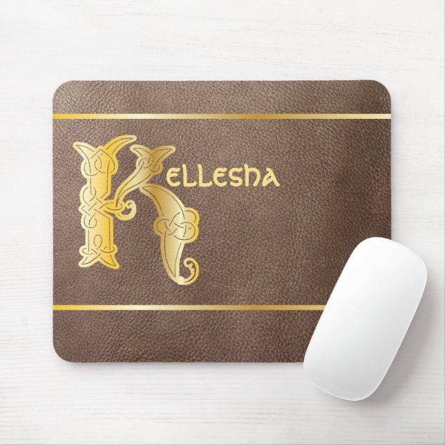 Celtic Knot Decorative Hauptstadt K Mousepad (Mit Mouse)