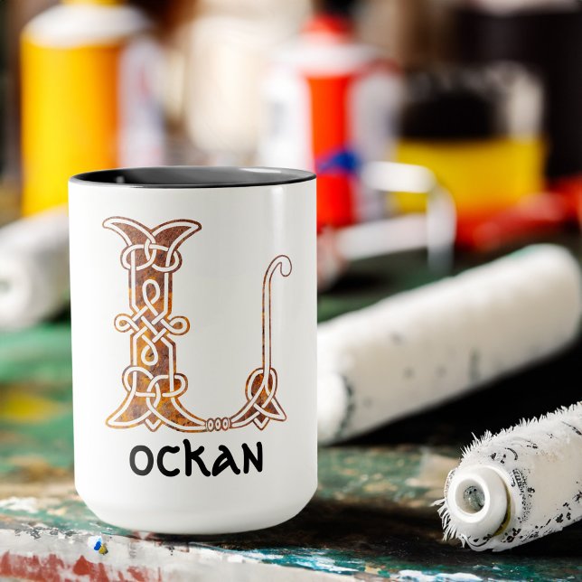 Celtic Knot Decorative Hauptstadt L Tasse (Von Creator hochgeladen)