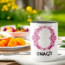 Celtic Knot Decorative Hauptstadt O Tasse