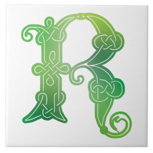 Celtic Knot Decorative Hauptstadt R Fliese