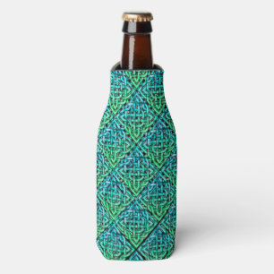 Celtic Knot - Diamond Blue Green Flaschenkühler