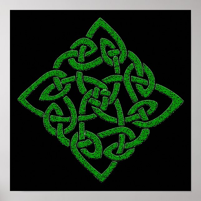 Celtic Knot - Diamond Poster (Vorne)