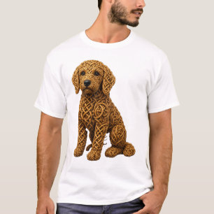 Celtic Knot Doodle Hund T-Shirt