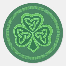 Celtic Knot Kleeblatt