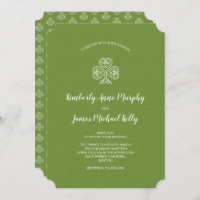Celtic Knot Kleeblatt Wedding