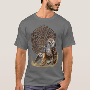 Celtic Knot Owl T - Shirt