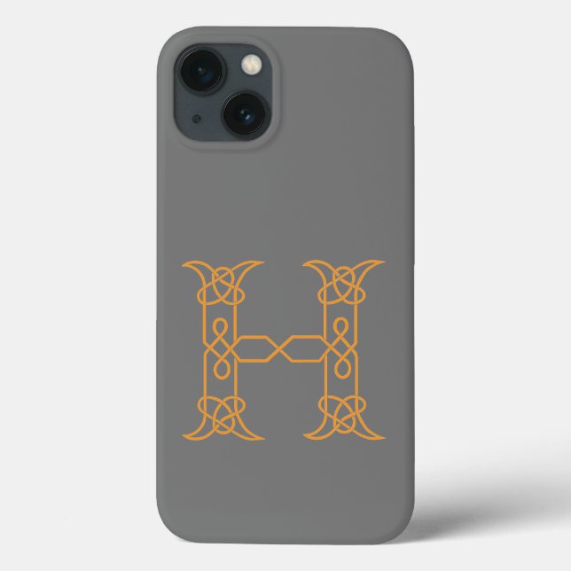 Celtic Knot Personalisiert H Case-Mate iPhone Hülle (Rückseite)