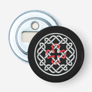 Celtic Knot Red Metallic Flaschenöffner