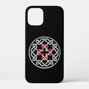 Celtic Knot Red Metallic iPhone 12 Mini Fall Case-Mate iPhone Hülle
