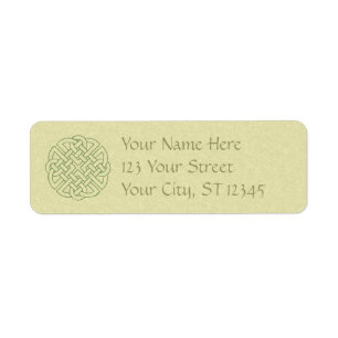 Celtic Knot Return Address Label