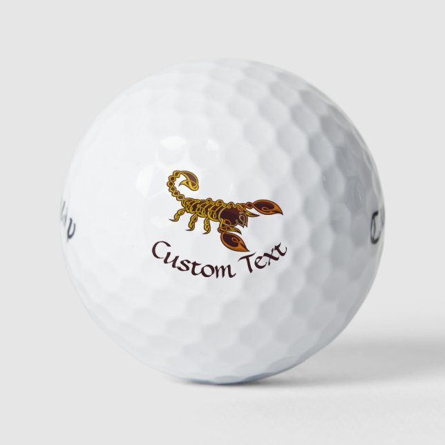 Celtic Knot Scorpion Golfball (Vorderseite)