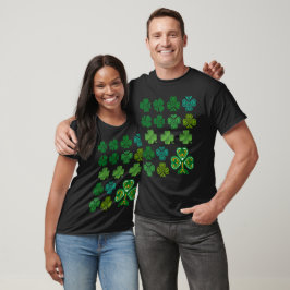 Celtic Knot Shamrocks Clover St. Patricks Day T-Shirt