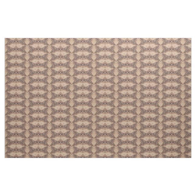 Celtic Knot Woodburned Pattern Stoff (Fat Quarter (45,7 x 55,9 cm))