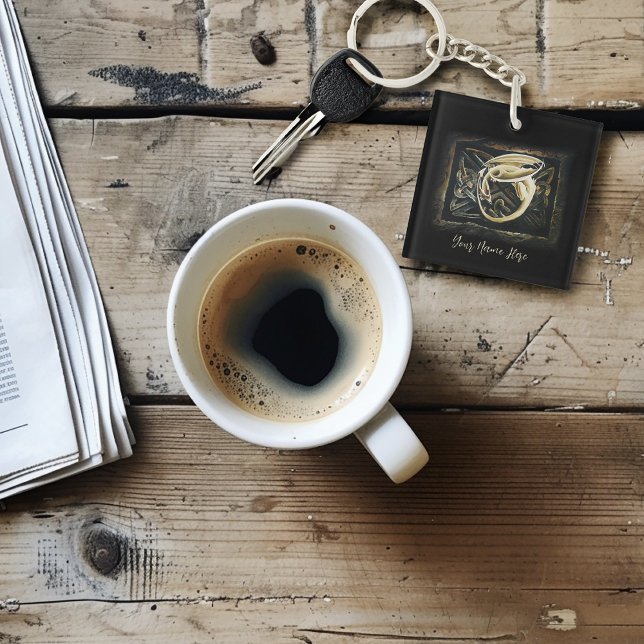 Celtic Knot Work Cream Dragon Schlüsselanhänger (Von Creator hochgeladen)